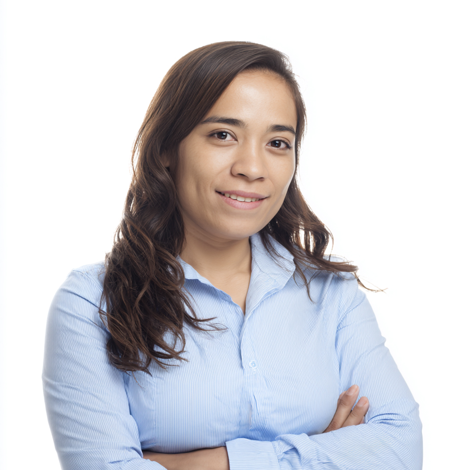 Blanca, Interviewerin bei AMR, telefoniert auf Spanisch, wohnt in Mérida.