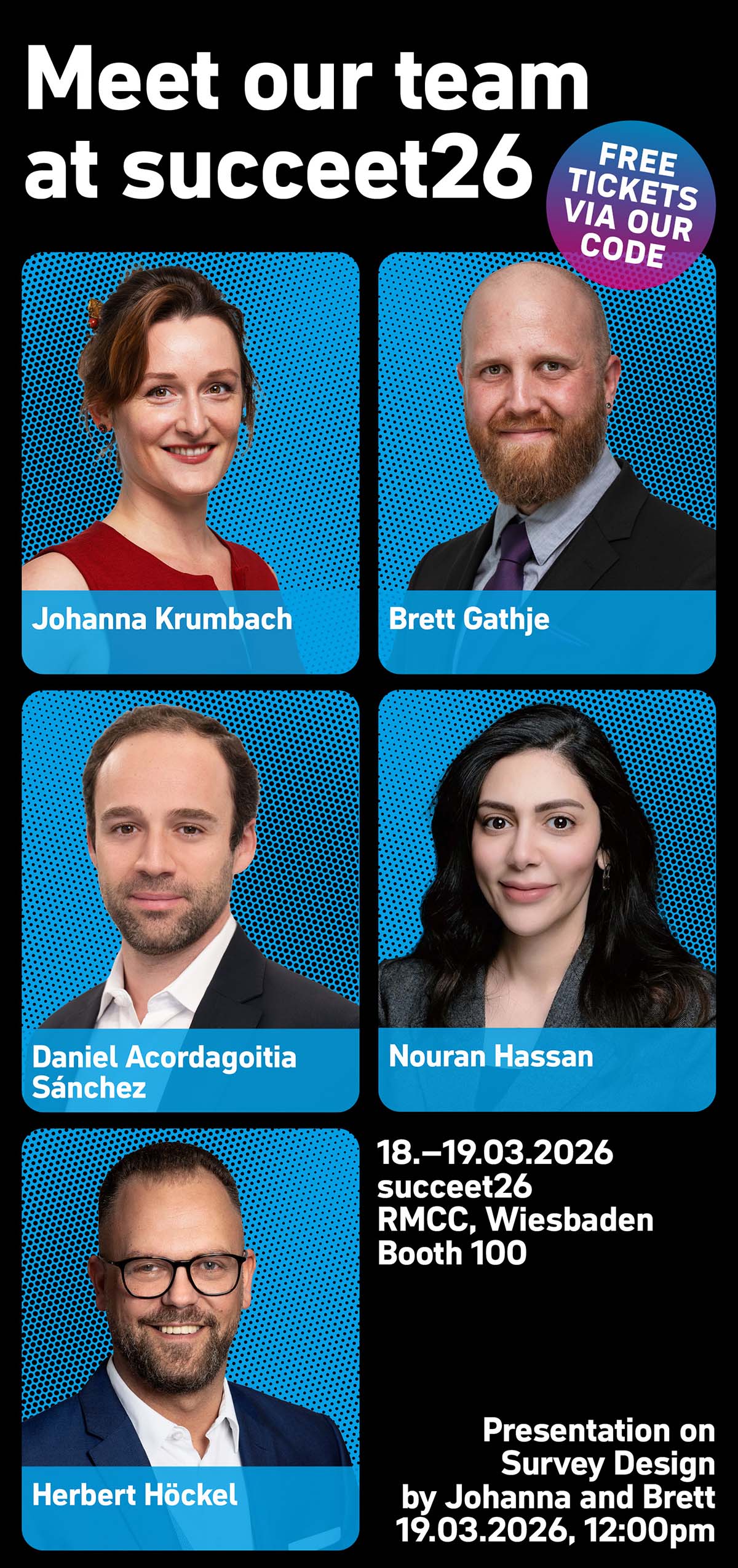 Meet the AMR team at succeet26